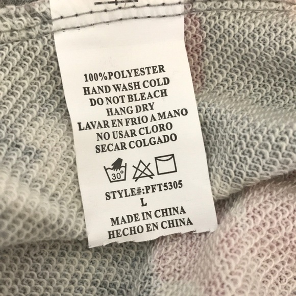 French Terry Floral Joggers - Picture 4 of 6